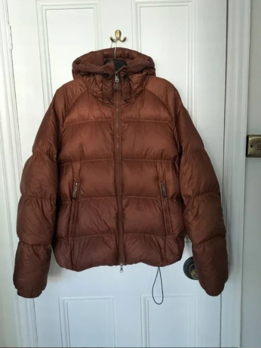 ARKET Down Puffer Jacket, Brown, L
